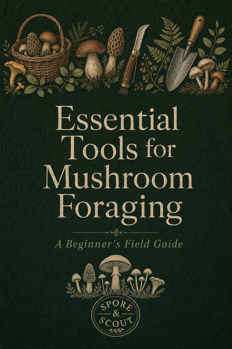 Essential Tools for Mushroom Foraging guide cover
