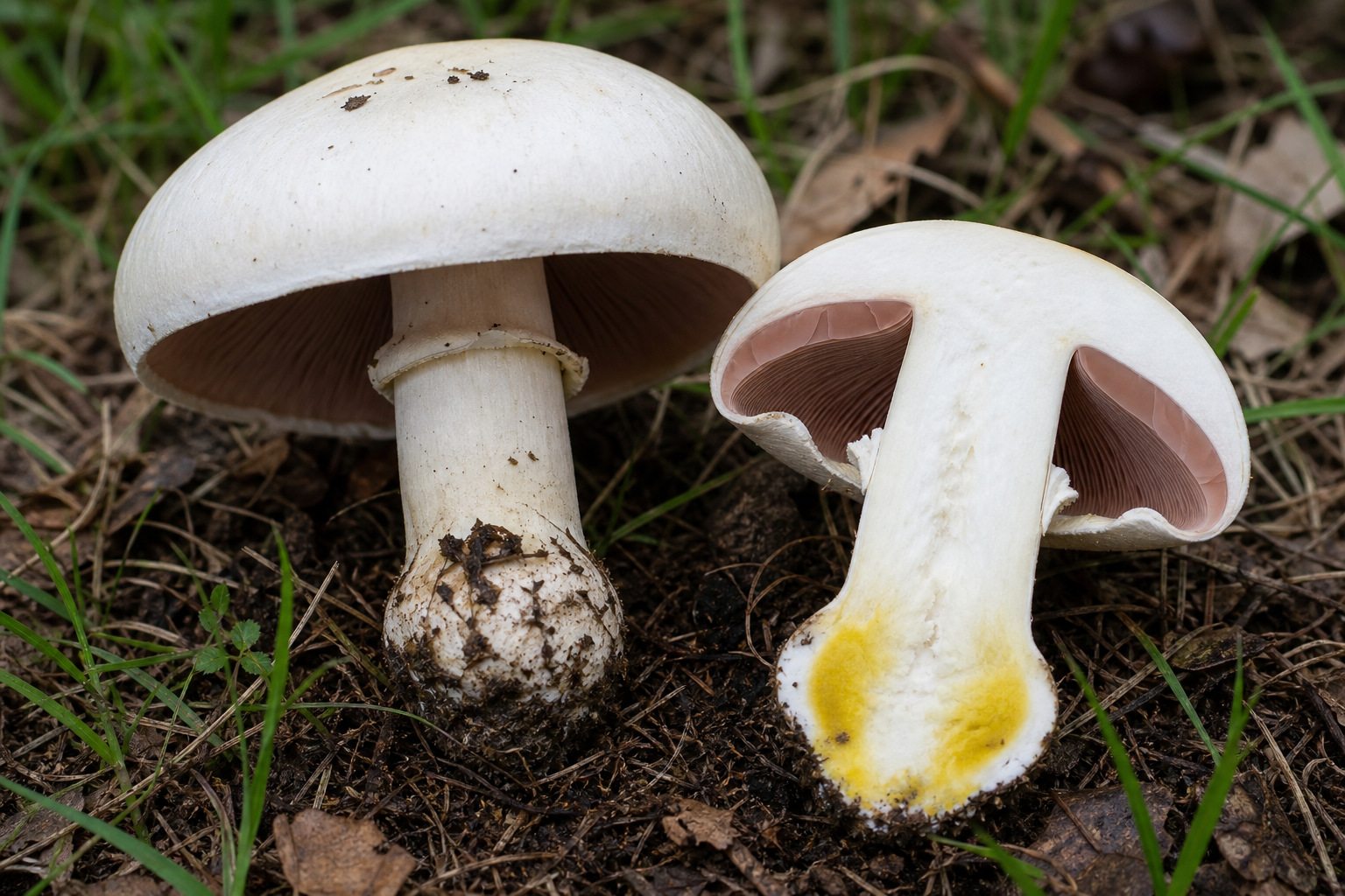 Yellow-staining Mushroom